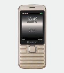 Prestigio Grace A1 7,11 cm [2.8"] 102 g Or Téléphone numérique 