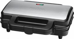 ProfiCook PC-ST 1092 gaufrier et appareil à croque-monsieur 900 W Noir, Acier inoxydable 