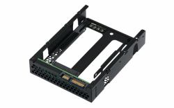 QNAP QDA-A2AR Boîtier de disques de stockage Boîtier disque dur/SSD Noir 2.5" 