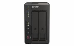 QNAP QVP-21C serveur de stockage Tower Intel® Celeron® J6412 8 Go DDR4 0 To QVR Pro Noir 