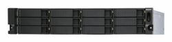 QNAP TL-R1200S-RP Boîtier de disques de stockage Boîtier disque dur/SSD Noir, Gris 2.5/3.5" 