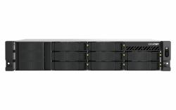 QNAP TS-855EU-8G serveur de stockage NAS Rack [2 U] Intel Atom® C5125 8 Go DDR4 0 To QuTS hero Noir 