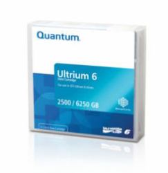 Quantum MR-L6MQN-02 support de stockage de secours Bande de données vierge 2,5 To LTO 1,26 cm 