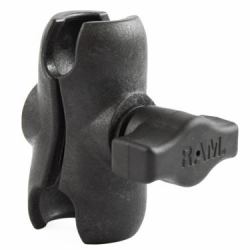 RAM Mounts RAP-B-201U-A kit de support Noir Composite, Caoutchouc 