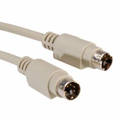 ROLINE Câble de clavier pour PS/2, M/M 6,0m 