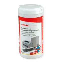 ROLINE Disinfectant Computer - Cleaning Wipes [100 pcs] - Warranty: 12M
