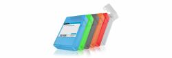 RaidSonic ICY BOX IB-AC602b-6 Étui Plastique Bleu, Vert, Gris, Orange, Rouge, Blanc 