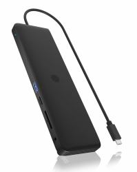 RaidSonic ICY BOX IB-DK2116-C Station d'accueil USB 3.2 Gen 2 [3.1 Gen 2] Type-C Noir 