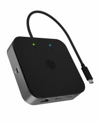 RaidSonic ICY BOX IB-DK408-C41 Avec fil USB4 Anthracite 