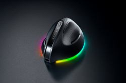 Razer Pro Click V2 Vertical souris Universel Droitier RF Wireless + Bluetooth + USB Type-C Optique 30000 DPI 