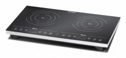 Rommelsbacher CT 3410/IN plaque Noir, Blanc Comptoir Plaque avec zone à induction 2 zone[s] 
