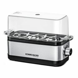 Rommelsbacher ER 300 cuiseur d'oeufs 3 œufs 300 W Acier inoxydable, Transparent 