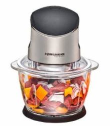 Rommelsbacher MZ 400 hachoir électrique 1 L 400 W Noir, Acier inoxydable 