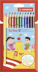 STABILO Trio Thick Multicolore 12 pièce[s] 