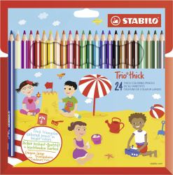 STABILO Trio Thick Multi 24 pièce[s] 