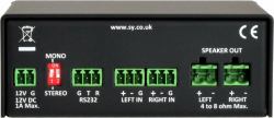 SY Electronics SY-1A-25R amplificateur audio 2.0 canaux Spectacle/Scène Noir 