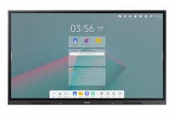 Samsung WA65C tableau blanc interactif 165,1 cm [65"] 3840 x 2160 pixels Écran tactile Noir 