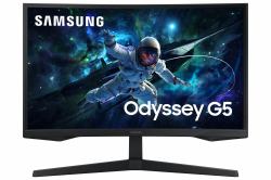 Samsung G55C écran plat de PC 68,6 cm [27"] 2560 x 1440 pixels Quad HD LED Noir 