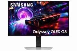 Samsung G81SF écran plat de PC 68,6 cm [27"] 3840 x 2160 pixels 4K Ultra HD OLED Argent 
