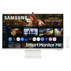 Samsung M8 M80F écran plat de PC 81,3 cm [32"] 3840 x 2160 pixels 4K Ultra HD LCD Blanc 