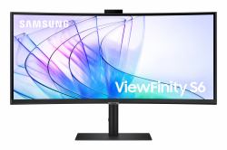 Samsung S65VC écran plat de PC 86,4 cm [34"] 3440 x 1440 pixels UltraWide Quad HD LCD Noir 