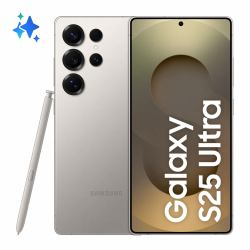 Samsung Galaxy S25 Ultra 17,5 cm [6.9"] Double SIM Android 15 5G USB Type-C 12 Go 512 Go 5000 mAh Gris, Titane 