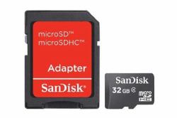 SanDisk SDSDQM-032G-B35A mémoire flash 32 Go MicroSDHC Classe 4 