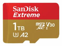 SanDisk Extreme 1 To MicroSDXC UHS-I Classe 3 
