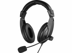 Sandberg 325-28 casque Avec fil Arceau Appels/Musique Noir 