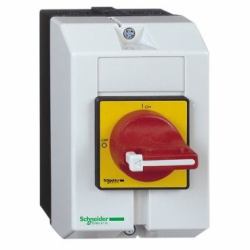 Schneider AG Schneider Electric VCF01GE commutateur électrique Commutateur rotatif 3P Blanc, Rouge 