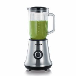 Severin SM 3734 blender 1 L Mélangeur de table 500 W Noir, Acier inoxydable 