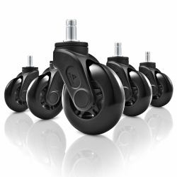 Sharkoon SW10 Noir Plastique PU Roulettes 
