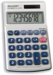 Sharp EL-240SAB calculatrice Poche Calculatrice basique Gris 