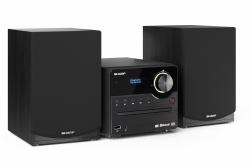 Sharp XL-B517D Système micro audio domestique 45 W Noir 