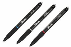 Sharpie S-Gel Stylos rétractables à encre gel Noir, Bleu, Rouge 3 pièce[s] 
