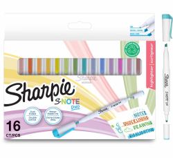 Sharpie 2182115 marqueur 16 pièce[s] Bleu, Marron, Vert, Orange, Rose, Violet, Jaune 