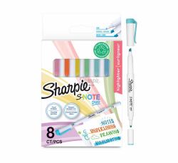 Sharpie 2182116 marqueur 8 pièce[s] Bleu, Vert, Orange, Rose, Jaune 