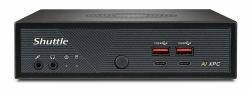 Shuttle Slim AI PC DN11H9 Intel Core Ultra 9 185H, Intel Arc graphics, 2xHDMI, 2x DP, 4x 2.5 Gbit LAN, VESA, 24/7 
