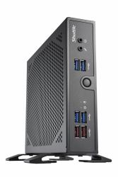 Shuttle XPC slim Barebone DS50U7, i7-1355U, 2x LAN [1x 2.5Gbit ,1x 1Gbit], 1xCOM,1xHDMI,1xDP, 1x VGA, fanless, fonctionnement permanent 24/7 