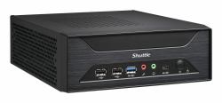 Shuttle XPC slim Barebone XH810 - S1851, Intel H810, 1xDP, 2xHDMI, 3x COM [RS232] , 2x Intel LAN,2x2.5", 8x USB, 3x M.2, 24/7 
