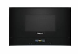 Siemens iQ700 BE732L1B1 micro-onde Noir Micro-onde combiné Intégré 21 L 900 W 
