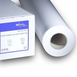 Sihl Scrim Jet d'encre Polyester, Vinyl Blanc 