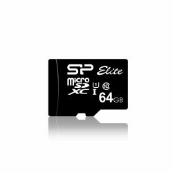 Silicon Power Ellite 64 Go MicroSDXC UHS-I Classe 10 