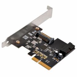 Silverstone ECU04-E carte et adaptateur d'interfaces Interne USB 3.2 Gen 1 [3.1 Gen 1] 