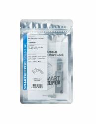 Smartkeeper Port Blocker Port Blocker + - Key Mini-Usb Type-B Grey - Plastic 1 Pc[S] - Warranty: 12M