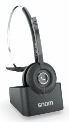 Snom A190 Casque Sans fil Arceau Bureau/Centre d'appels Noir 