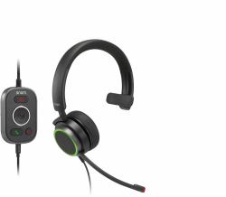 Snom A330M Casque Avec fil Arceau USB Type-A Noir 