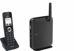 Snom 110 SC DECT Bundle Téléphone DECT Identification de l'appelant Noir  - Version UK