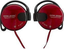 Peter Jäckel 15856 écouteur/casque Avec fil Crochets auriculaires Jouer Rouge 