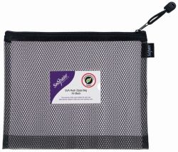 Snopake EVA Black HC Mesh Zippa Bag A5- 3 Bags